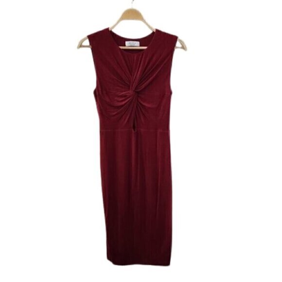 Bailey 44 Melda Knotted Cutout Sheath Midi Dress - Picture 2 of 7